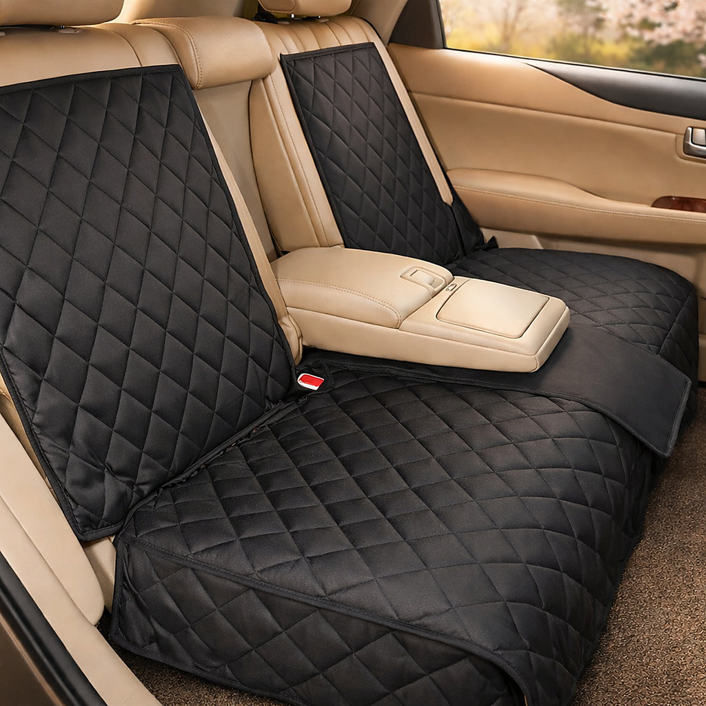 Waterproof Dog Car Seat Cover – Full Backseat Protection